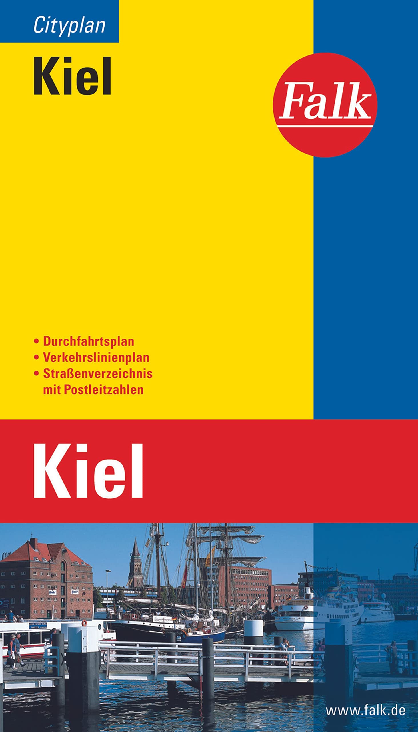 Falk Cityplan Kiel Leisure, Home & Garden