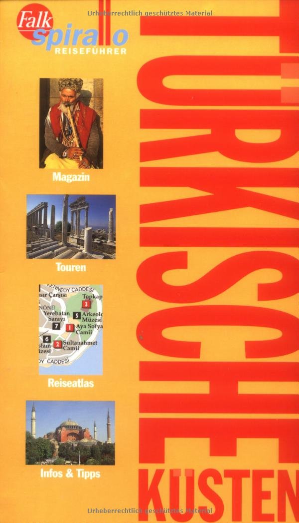 Falk Spirallo Reiseführer Türkische Küsten Travel