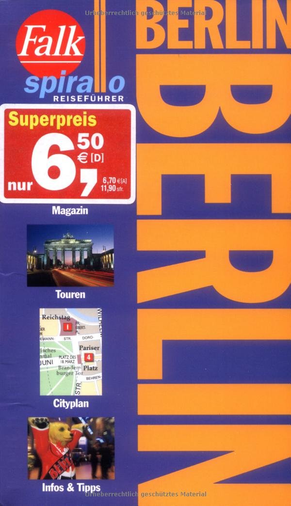 Product Image: Falk Spirallo Reiseführer Berlin