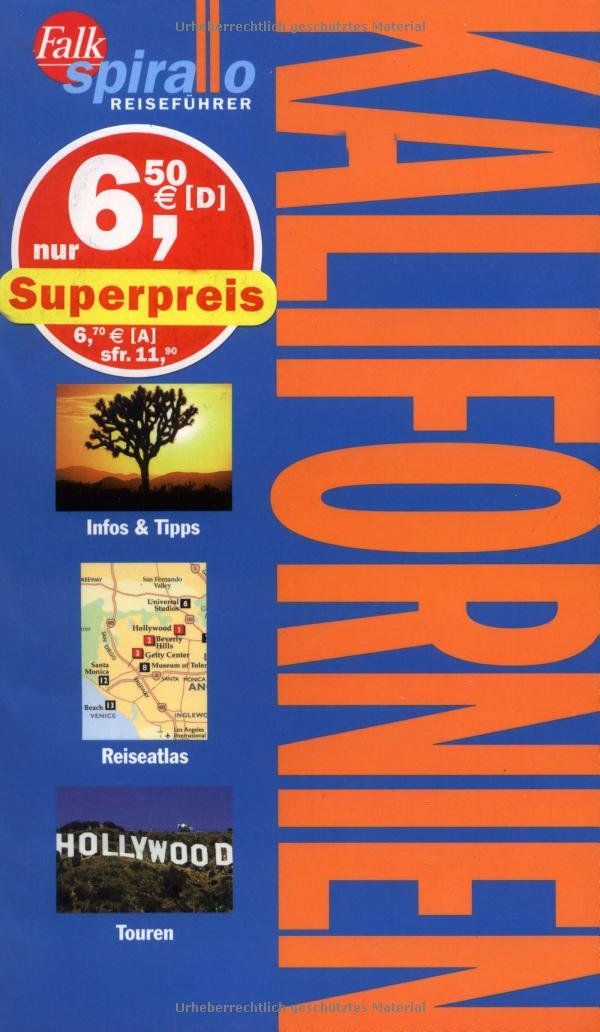 Falk Spirallo Reiseführer Kalifornien Books