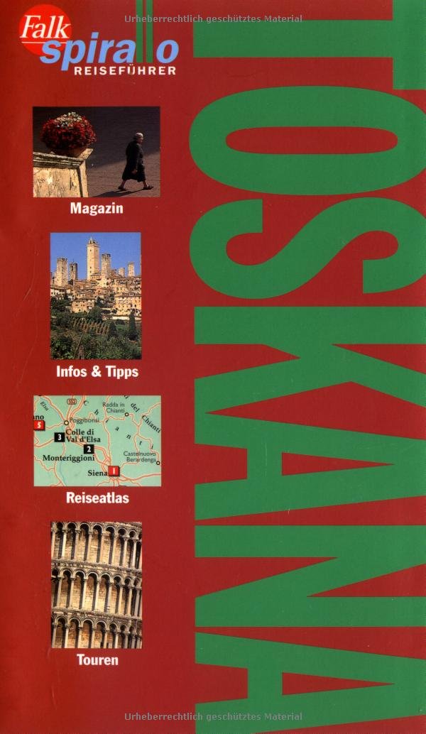 Falk Spirallo Reiseführer Toskana Travel