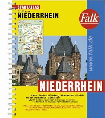 Falk Pläne, Großraum-Städteatlas Niederrhein Maps & Plans