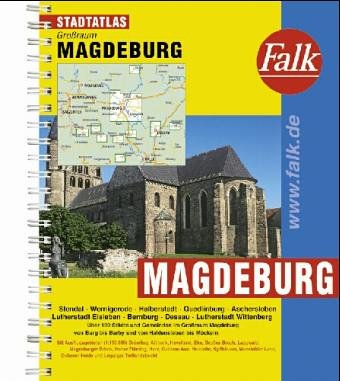 Falk Pläne, Städteatlas Großraum Magdeburg Maps & Plans