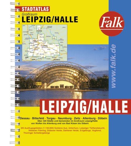 Falk Stadtatlas Großraum Leipzig / Halle Maps & Plans