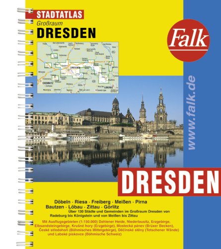 Falk Stadtatlas Großraum Dresden Maps & Plans