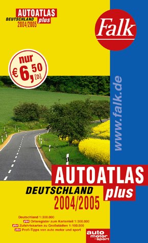 Falk Autoatlas plus Deutschland 2004/2005. 1:300000 Books