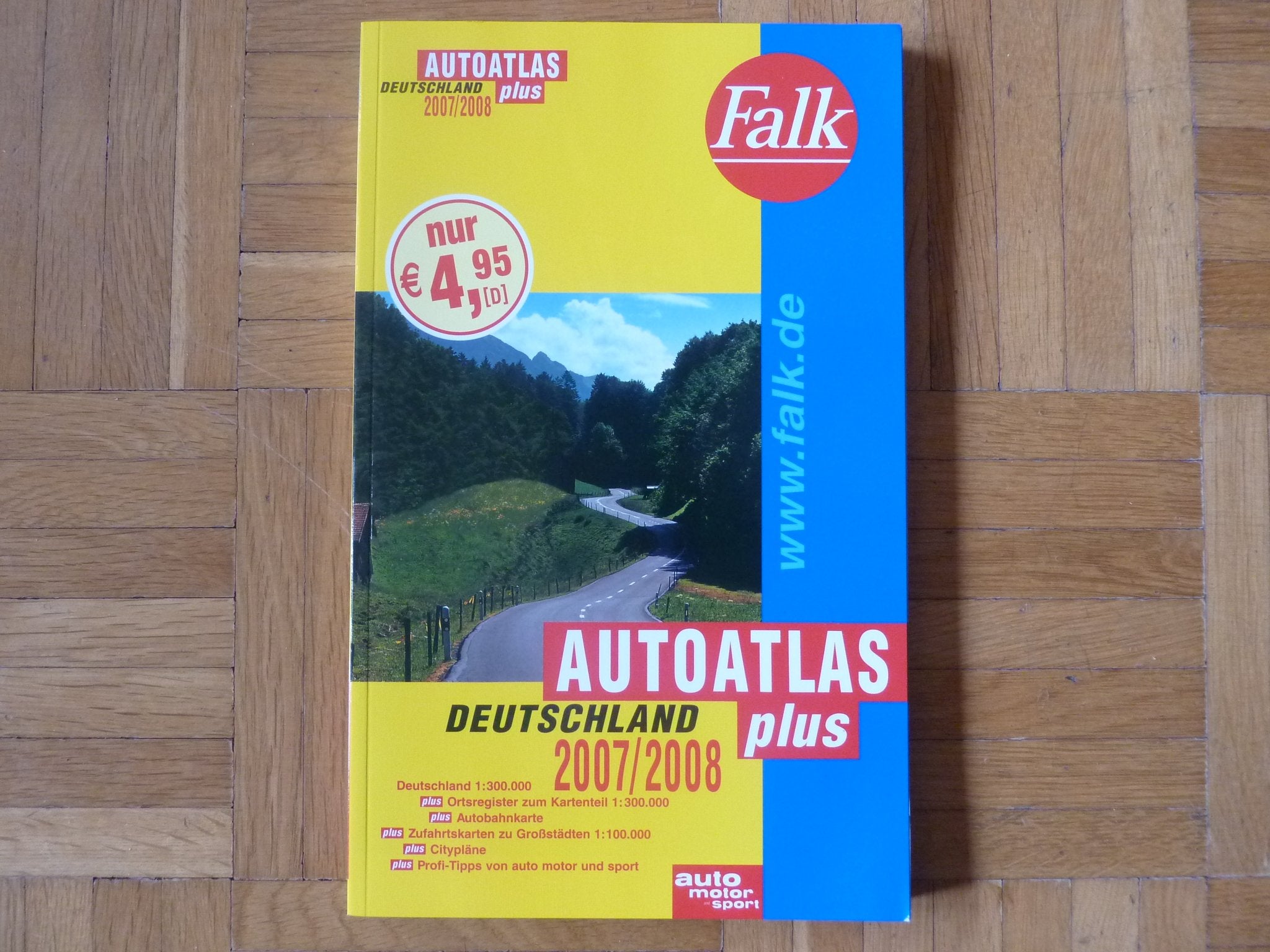 Falk Autoatlas plus Deutschland 2007/2008: 1:300000 book