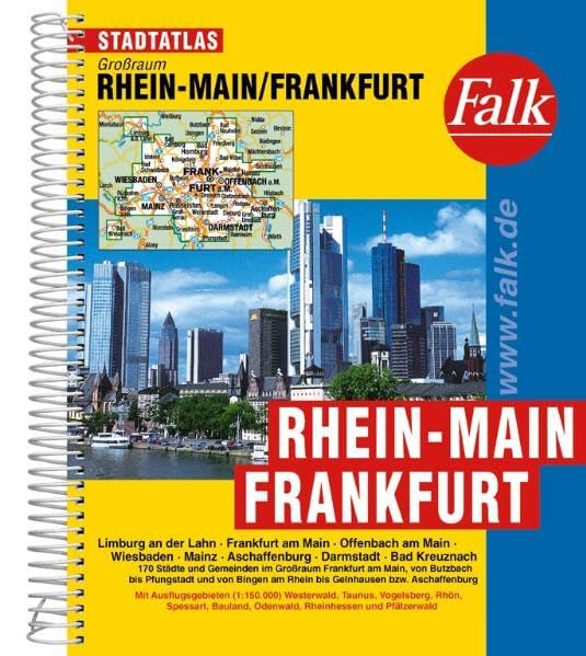 Falk Stadtatlas Großraum Rhein-Main/Frankfurt Leisure, Home & Garden