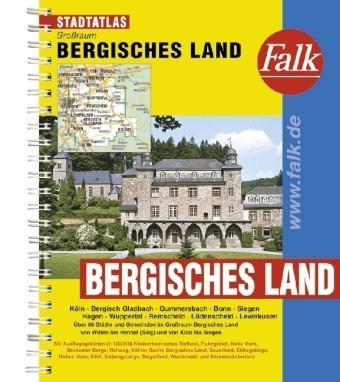 Falk Stadtatlas Großraum Bergisches Land Maps & Plans