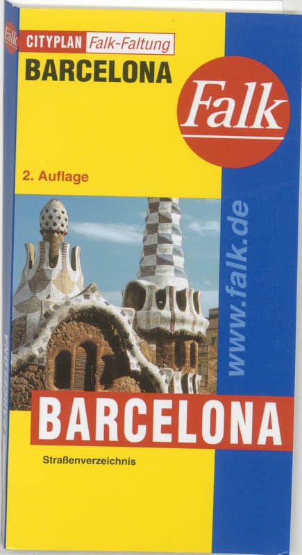 Falk Cityplan Falk-Faltung-International Barcelona Leisure, Home & Garden
