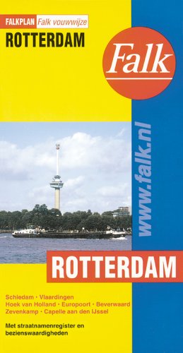 Falk Cityplan Falk-Faltung-International Rotterdam Maps & Plans