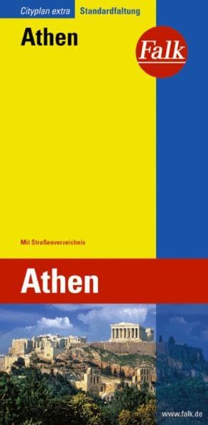 Falk Cityplan Extra Standardfaltung International Athen mit Straßenverzeichnis Leisure, Home & Garden