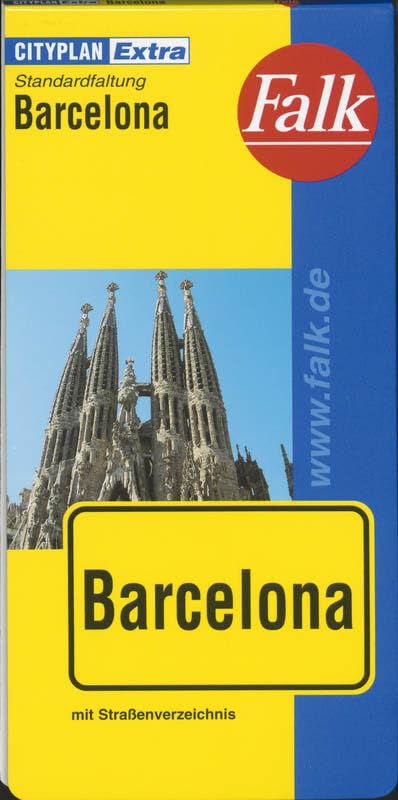 Falk Cityplan Extra Standardfaltung International Barcelona mit Straßenverzeichnis Books