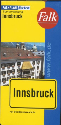 Falk Cityplan Extra Standardfaltung International Innsbruck mit Straßenverzeichnis Leisure, Home & Garden