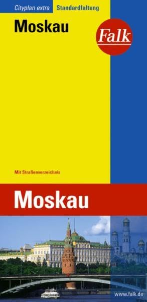 Falk Cityplan Extra Standardfaltung International Moskau mit Straßenverzeichnis Leisure, Home & Garden