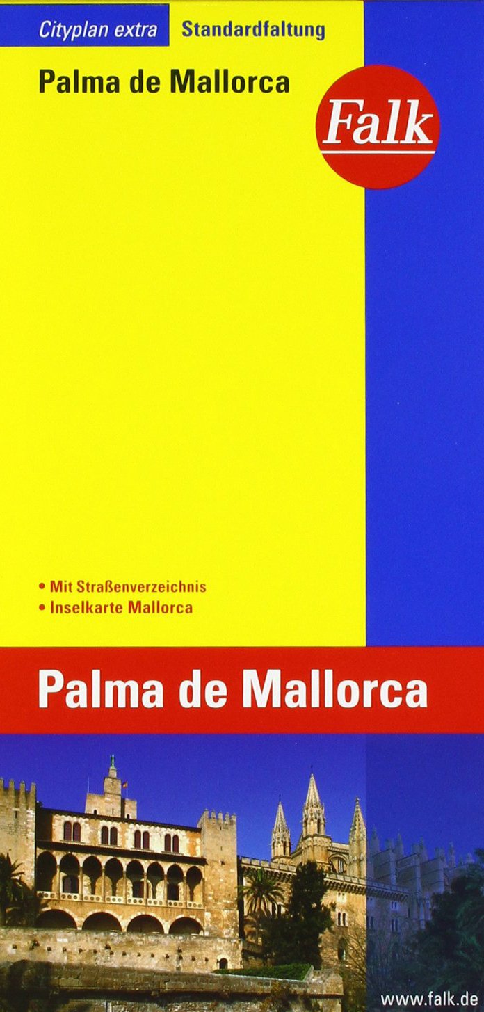 Falk Cityplan Extra Standardfaltung International Palma de Mallorca mit Inselkarte und mit Straßenverzeichnis Leisure, Home & Garden