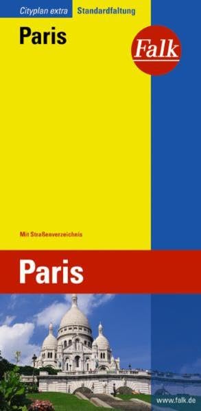 Falk Cityplan Extra Standardfaltung International Paris mit Straßenverzeichnis Leisure, Home & Garden