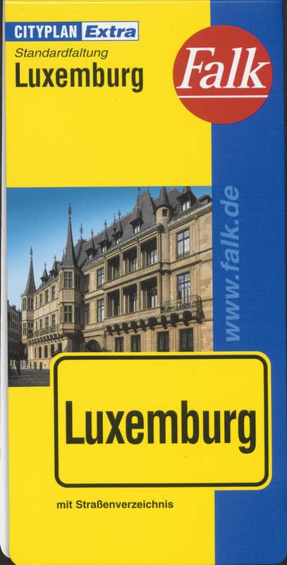 Falk Cityplan Extra Standardfaltung International Luxemburg mit Straßenverzeichnis Books