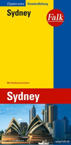 Falk Cityplan Extra Standardfaltung International Sydney mit Straßenverzeichnis Leisure, Home & Garden