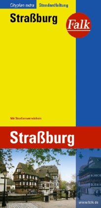Falk Cityplan Extra Standardfaltung International Straßburg mit Straßenverzeichnis Books