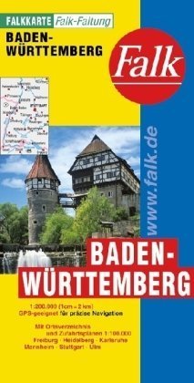 Falkkarte Baden-Württemberg Maps & Plans