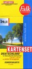 Falk Kartenset Deutschland, 12 Bl. m. Ortsregister u. Europakarte Books