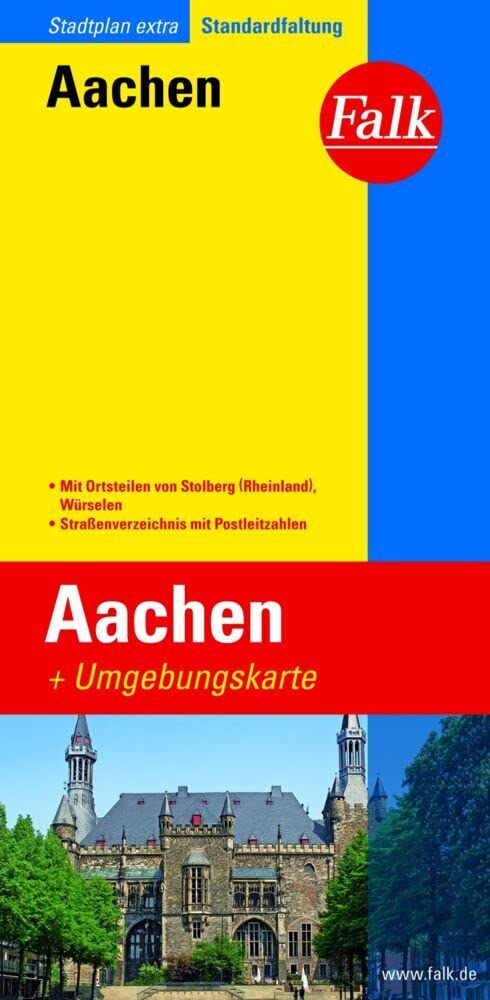 Falk Stadtplan Extra Standardfaltung Aachen 1:19 500 Leisure, Home & Garden