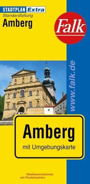 Falk Stadtplan Extra Standardfaltung Amberg 1:17 000 Leisure, Home & Garden