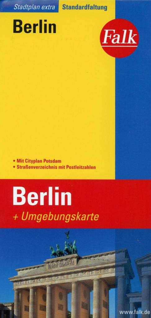 Falk Stadtplan Extra Standardfaltung Berlin Leisure, Home & Garden
