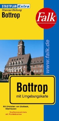 Falk Stadtplan Extra Standardfaltung Bottrop: Mit Ortsteilen von Gladbeck, Oberhausen. Mit Umgebungskte., Straßenverz. u. Postleitzahlen Leisure, Home & Garden