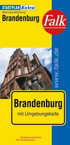 Falk Stadtplan Extra Standardfaltung Brandenburg Leisure, Home & Garden