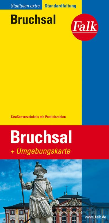 Product Image: Falk Stadtplan Extra Standardfaltung Bruchsal