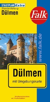 Falk Stadtplan Extra Standardfaltung Dülmen: Straßenverz. m. Postleitzahlen sowie Umgebungskte. Maps & Plans