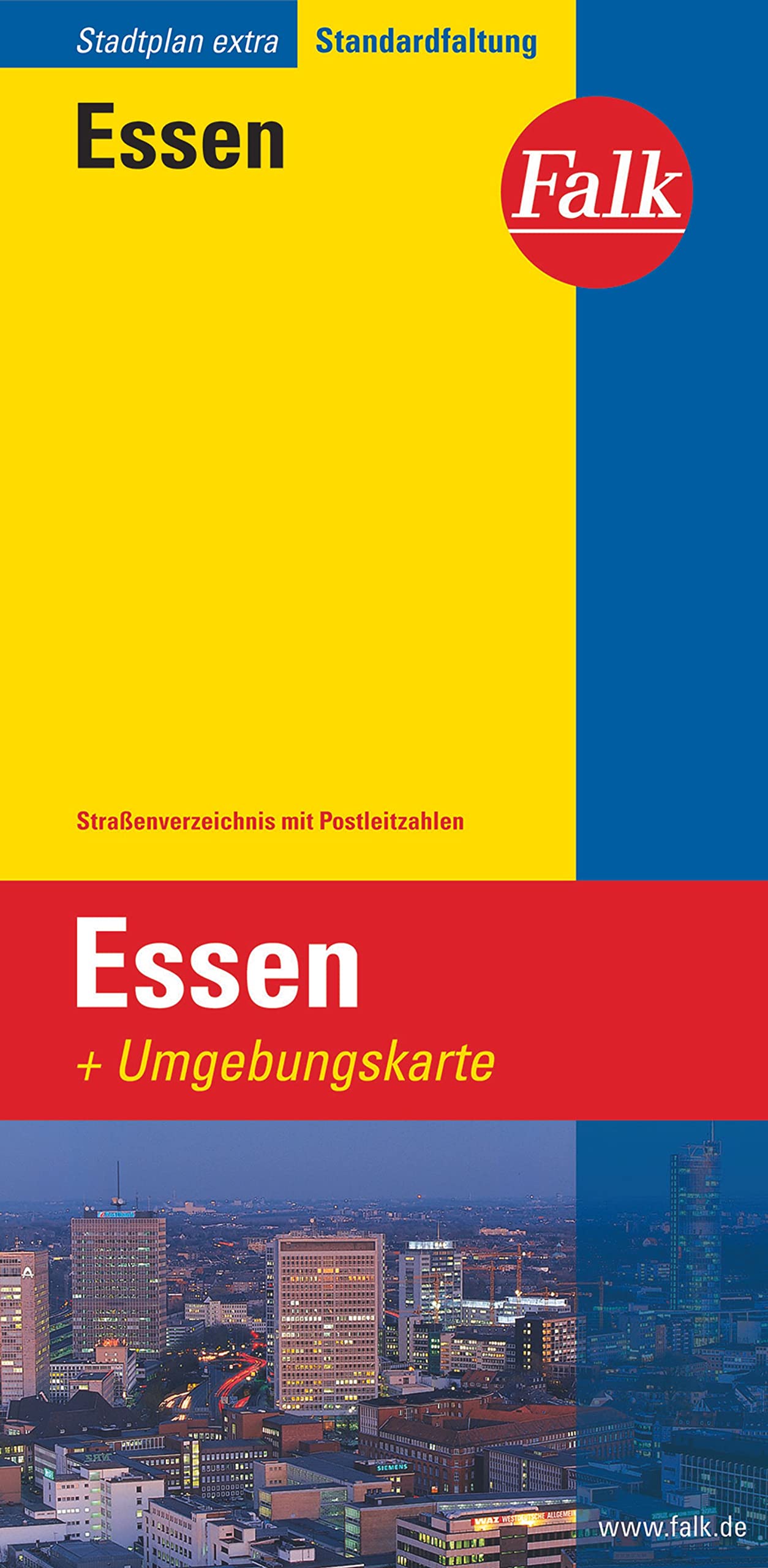 Falk Stadtplan Extra Standardfaltung Essen: Mit Umgebungskte. Straßenverz. m. Postleitzahlen (Falk Stadtplan Extra Standardfaltung - Deutschland) Leisure, Home & Garden