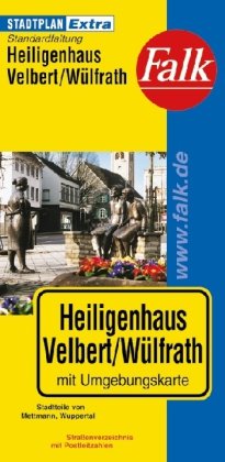 Falk Stadtplan Extra Standardfaltung Heiligenhaus/Velbert/Wülfrath Maps & Plans