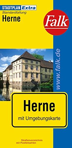 Falk Stadtplan Extra Standardfaltung Herne Leisure, Home & Garden