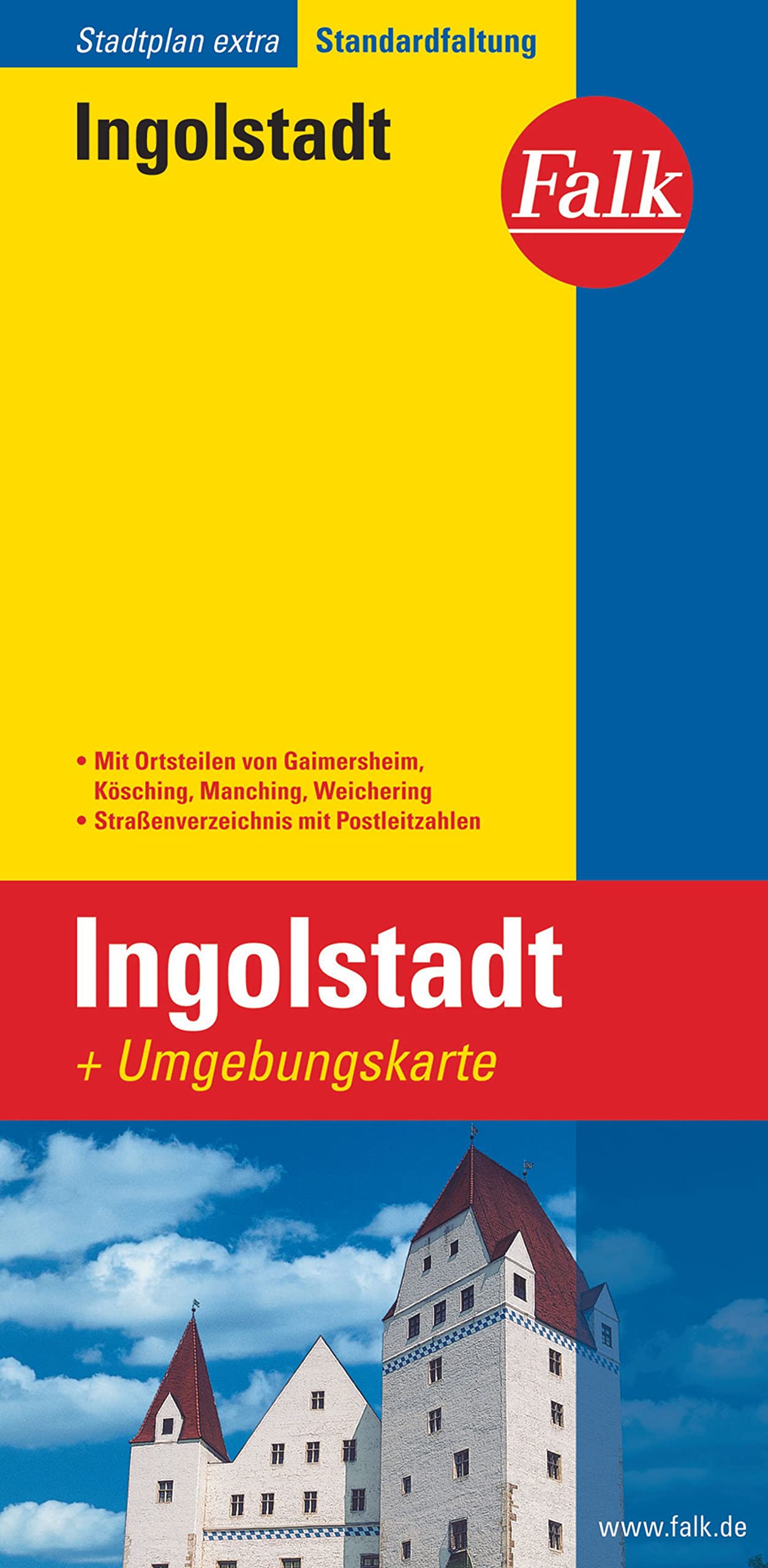 Falk Stadtplan Extra Standardfaltung Ingolstadt Leisure, Home & Garden