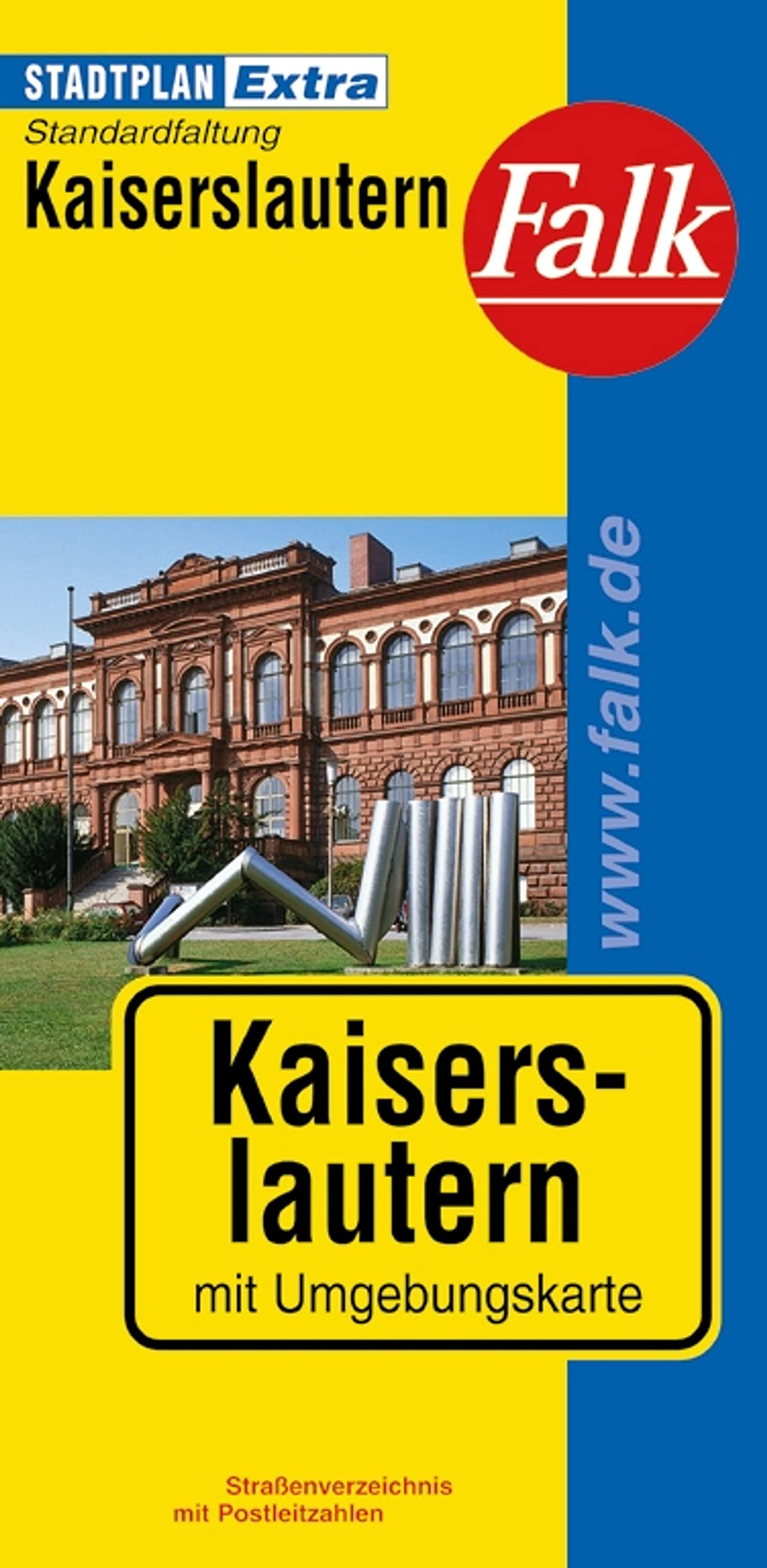 Falk Stadtplan Extra Standardfaltung Kaiserslautern Leisure, Home & Garden