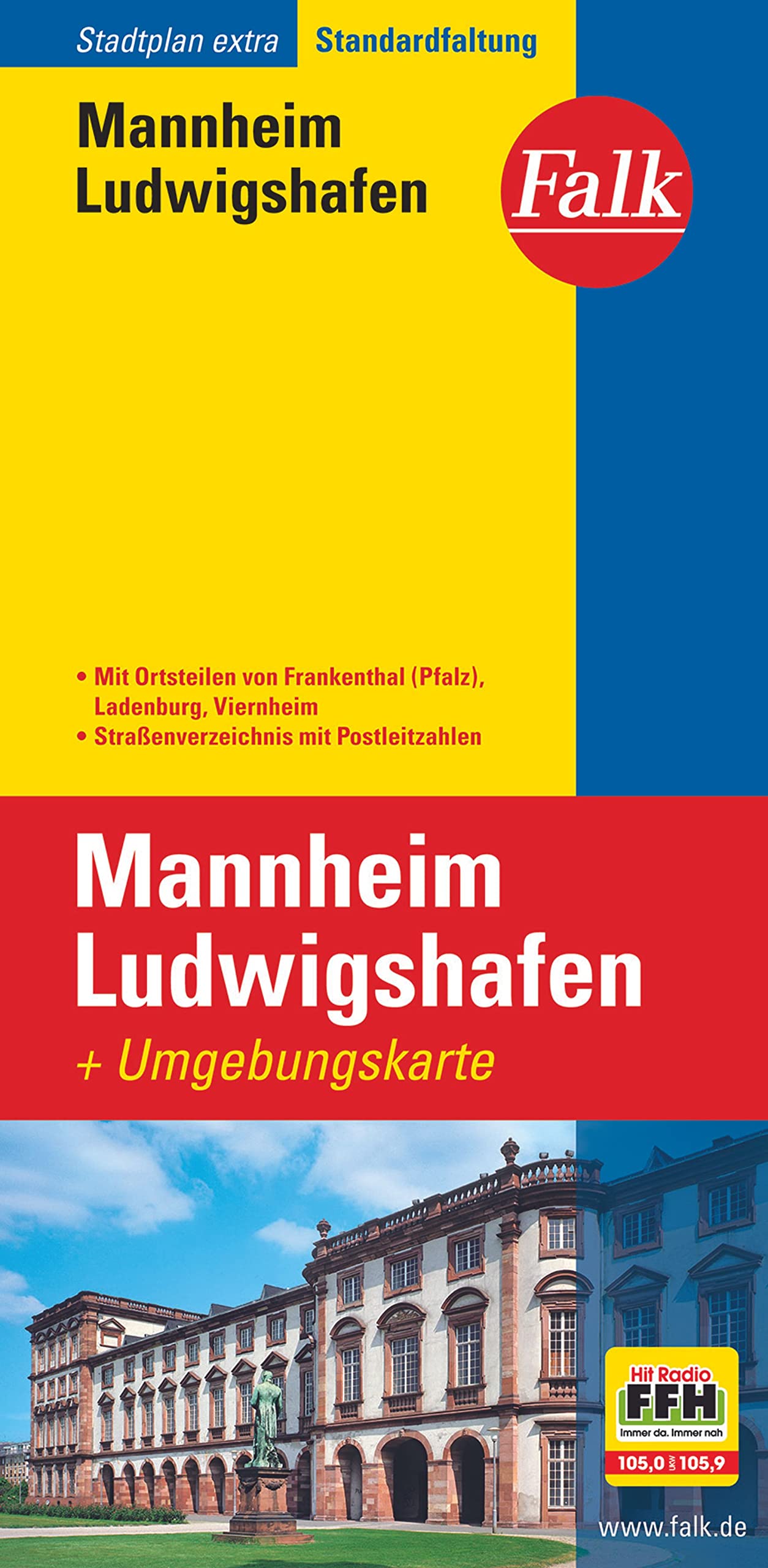 Falk Stadtplan Extra Standardfaltung Mannheim / Ludwigshafen Leisure, Home & Garden