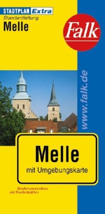 Falk Stadtplan Extra Standardfaltung Melle Maps & Plans
