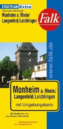 Falk Stadtplan Extra Standardfaltung Monheim am Rhein/Langenfeld/Leichlingen Maps & Plans