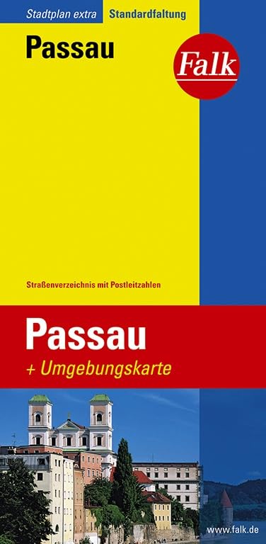 Falk Stadtplan Extra Standardfaltung Passau Leisure, Home & Garden