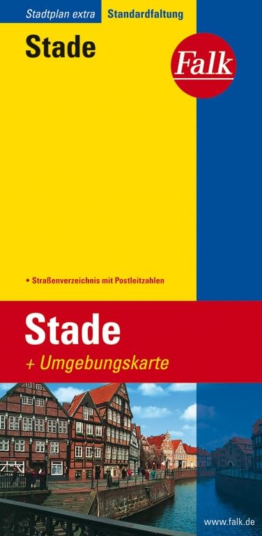 Falk Stadtplan Extra Standardfaltung Stade 1:17 500 Leisure, Home & Garden