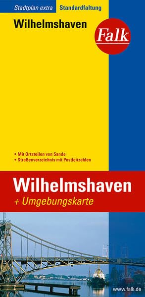 Falk Stadtplan Extra Standardfaltung Wilhelmshaven book