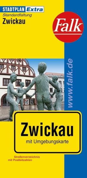 Falk Stadtplan Extra Standardfaltung Zwickau Leisure, Home & Garden