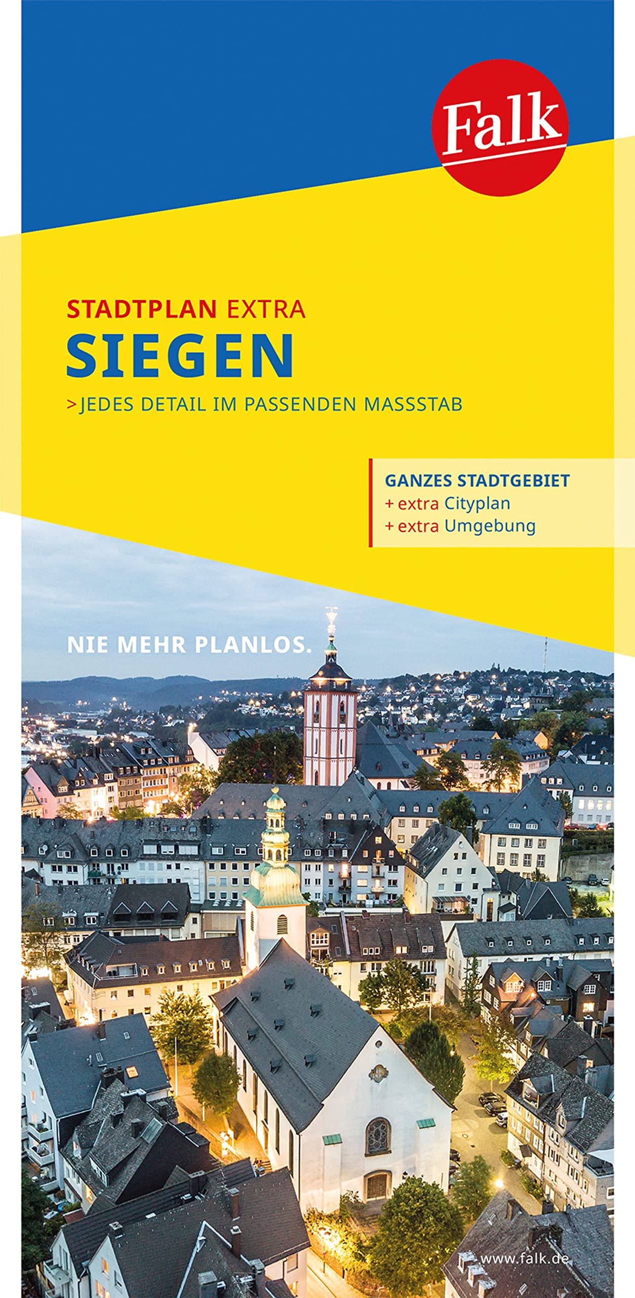 Product Image: Falk Stadtplan Extra Siegen 1:17.000