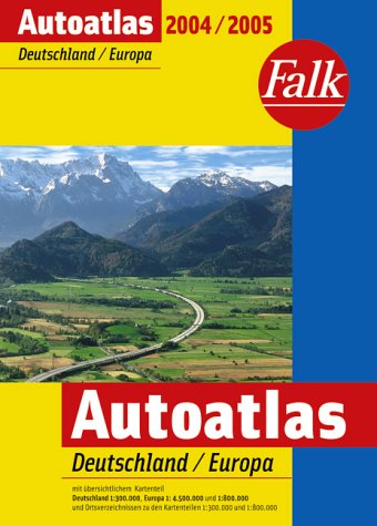 Falk Autoatlas 2004. Deutschland / Europa. Amazon.de Sonderausgabe. Maps & Plans