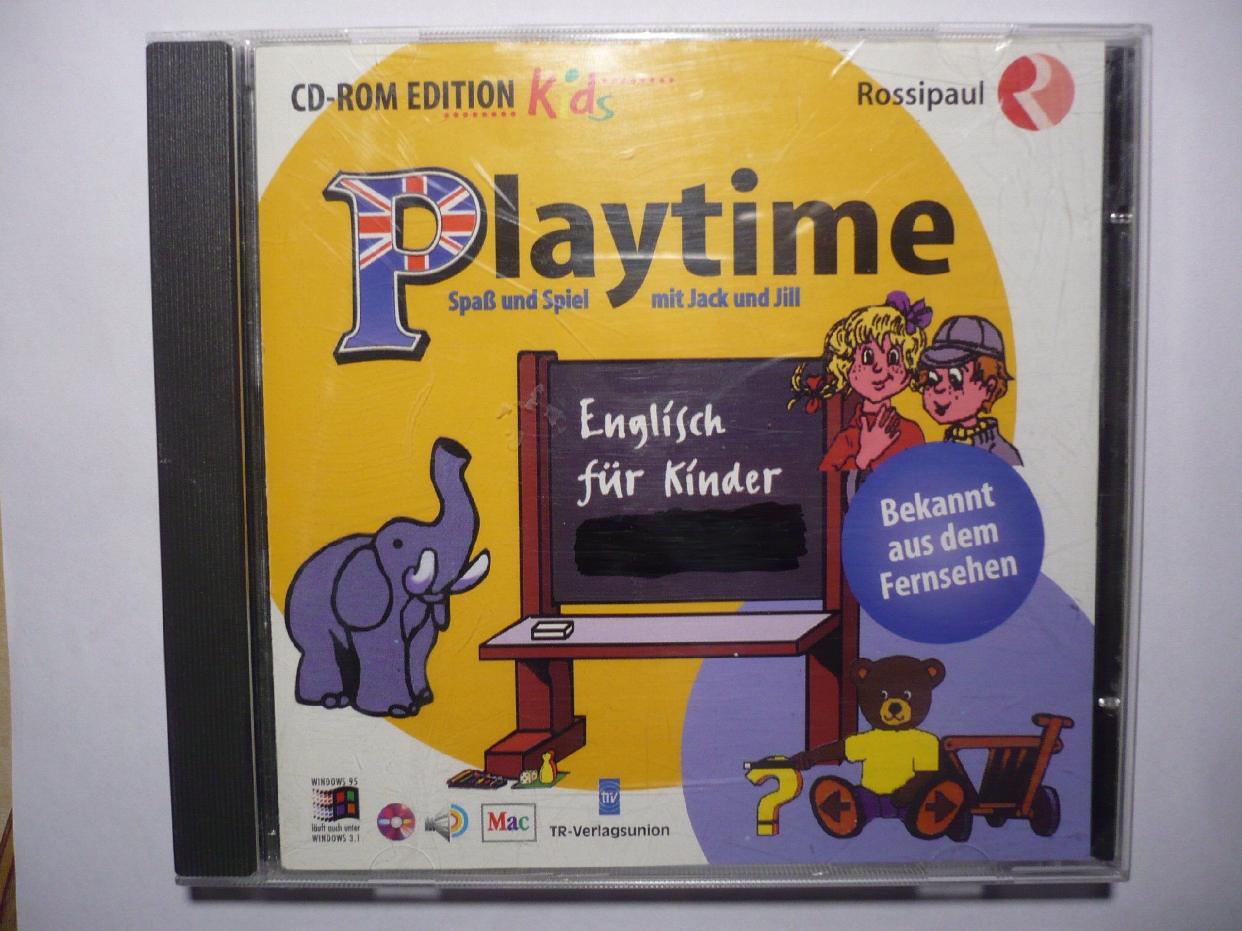 Product Image: Playtime. CD- ROM für Windows 3.1/95, Mac ab 7.0