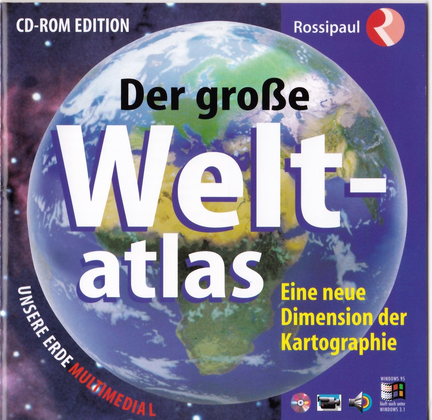 Der große Weltatlas. CD- ROM für Windows 3.1/95 Maps & Plans