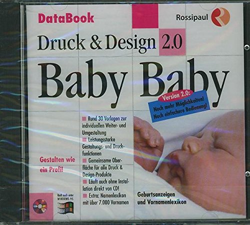 Druck und Design 2.0. Baby, Baby. CD- ROM für Windows ab 3.1/95 Music